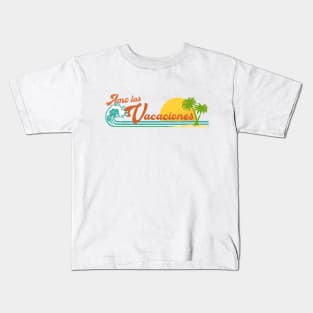 Amo Las Vacaciones Kids T-Shirt